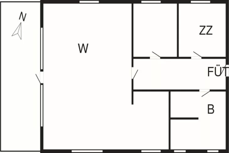 4 persoons vakantie huis in Hals-By Traum-Plattegrond
