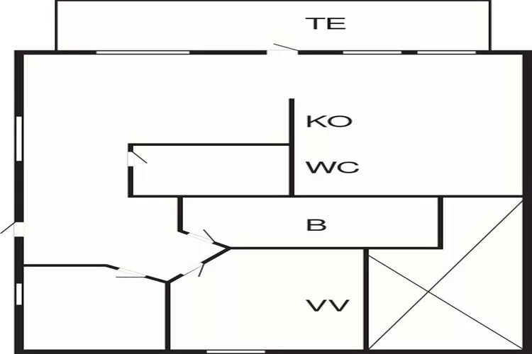 4 persoons vakantie huis in MÅLØY-By Traum-Plattegrond