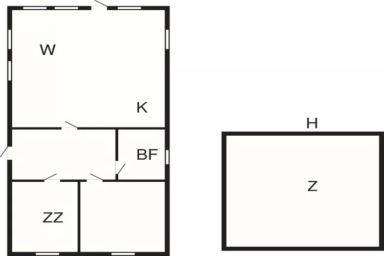 6 persoons vakantie huis in MÅLØY-By Traum-Plattegrond