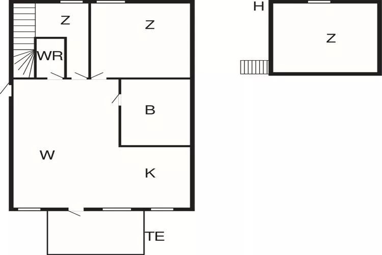 4 persoons vakantie huis in MÅLØY-By Traum-Plattegrond