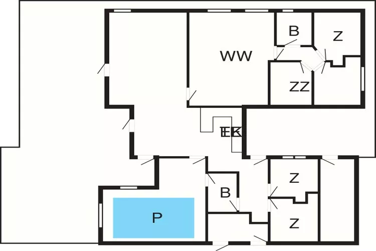 Luxe familie retraite -- By Traum Ferienwohnungen-Plattegrond