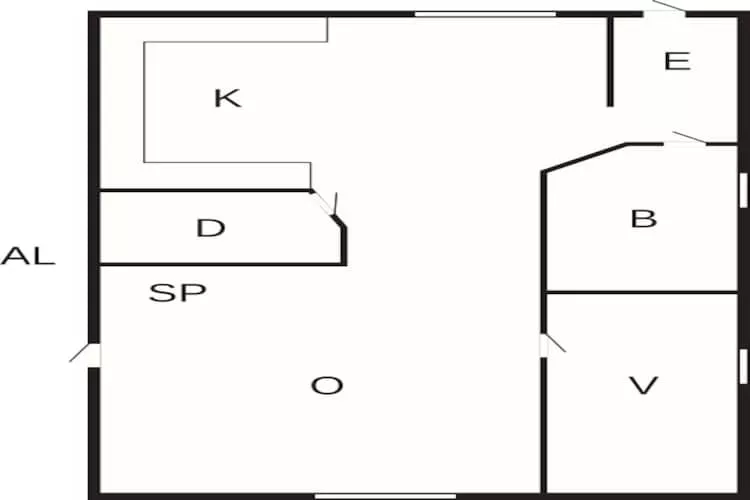 4 persoons vakantie huis in KROKOM-By Traum-Plattegrond