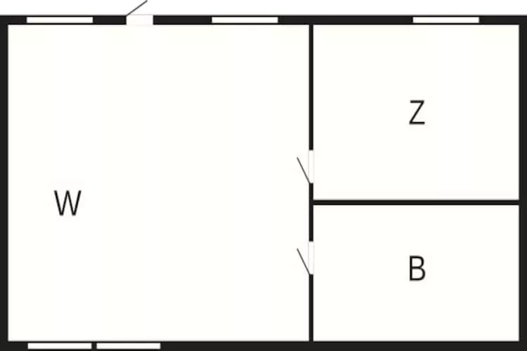2 persoons vakantie huis in ROCKNEBY-By Traum-Plattegrond
