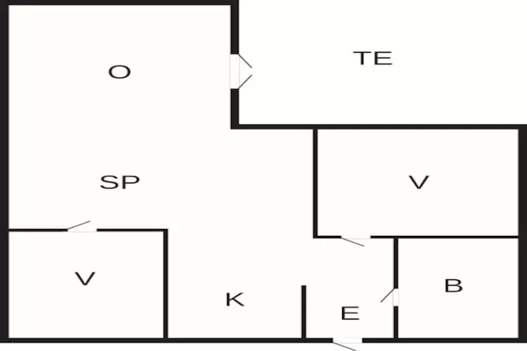 4 persoons vakantie huis in HÅCKSVIK-By Traum-Plattegrond