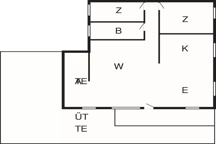 5 persoons vakantie huis in Fårvang-By Traum-Plattegrond