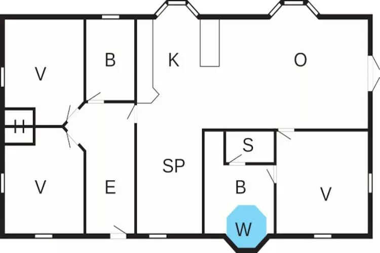 6 persoons vakantie huis in Læsø-By Traum-Plattegrond