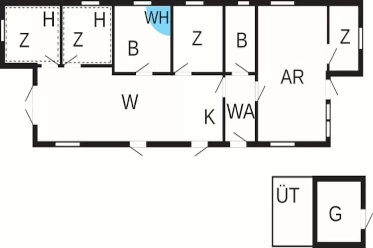 10 persoons vakantie huis in Ansager-By Traum-Plattegrond