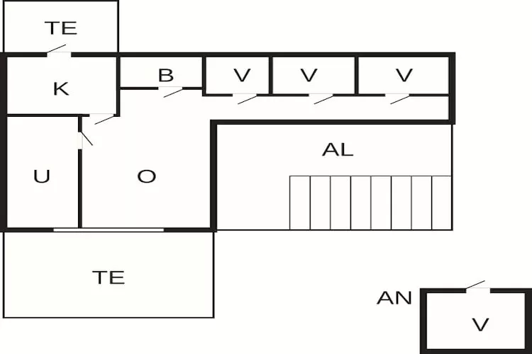 6 persoons vakantie huis in Åskloster-By Traum-Plattegrond