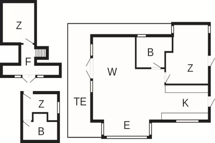 6 persoons vakantie huis in Brenderup Fyn-By Traum-Plattegrond