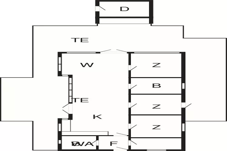 8 persoons vakantie huis in Allinge-By Traum-Plattegrond