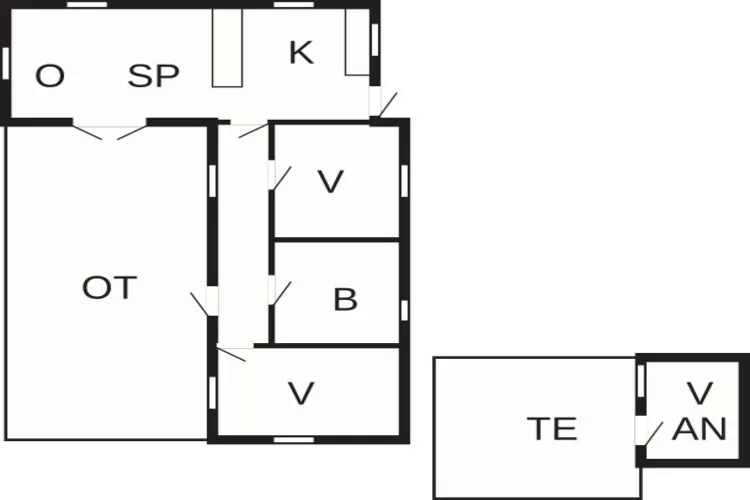 5 persoons vakantie huis in Græsted-By Traum-Plattegrond