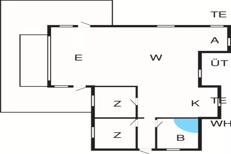 6 persoons vakantie huis in Hadsund-By Traum-Plattegrond