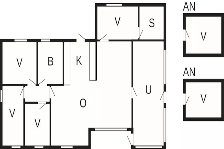 10 persoons vakantie huis in Højslev-By Traum-Plattegrond