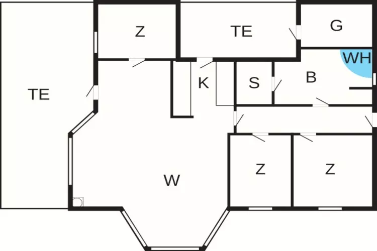 Gezellig kustverblijf -- By Traum Ferienwohnungen-Plattegrond