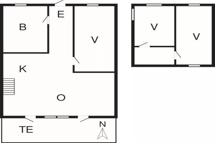 5 persoons vakantie huis in Vestervig-By Traum-Plattegrond