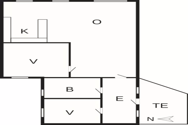 6 persoons vakantie huis in Hvide Sande-By Traum-Plattegrond