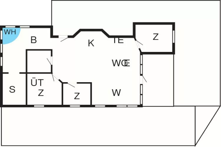 8 persoons vakantie huis in Frørup-By Traum-Plattegrond