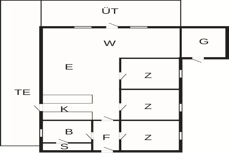 6 persoons vakantie huis in Ebeltoft-By Traum-Plattegrond