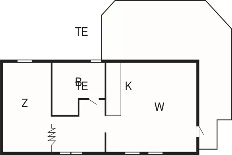 4 persoons vakantie huis in VEVANG-By Traum-Plattegrond