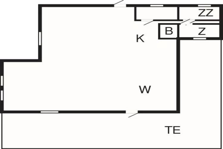 6 persoons vakantie huis in Glesborg-By Traum-Plattegrond