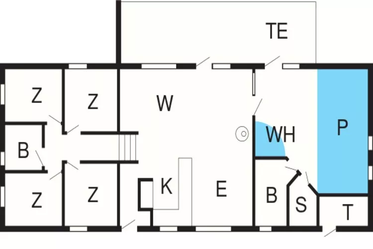 10 persoons vakantie huis in Ebeltoft-By Traum-Plattegrond