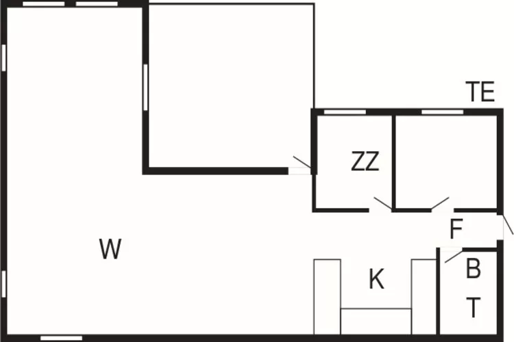 6 persoons vakantie huis in Ebeltoft-By Traum-Plattegrond