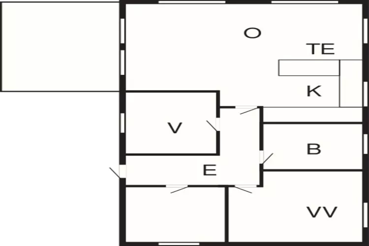 6 persoons vakantie huis in Gedser-By Traum-Plattegrond