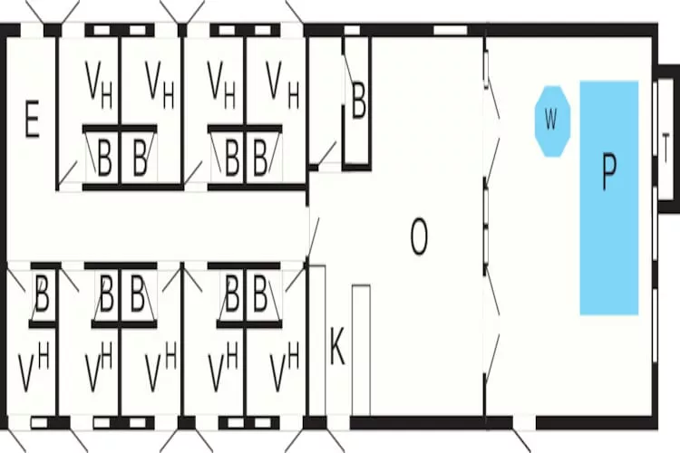 36 persoons vakantie huis in Ebeltoft-By Traum-Plattegrond
