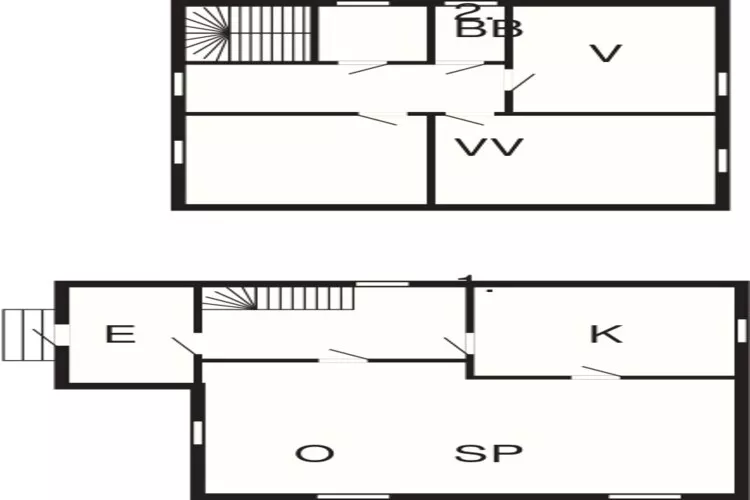 6 persoons vakantie huis in Skorovatn-Plattegrond