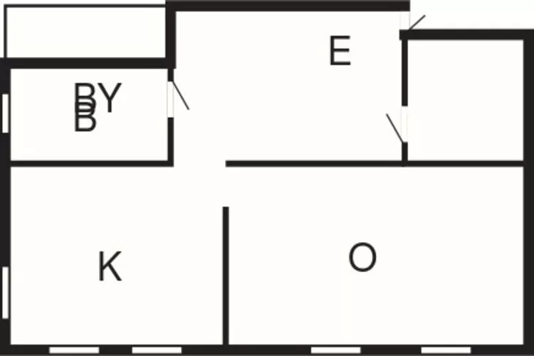 3 persoons vakantie huis in LYSEKIL-Plattegrond