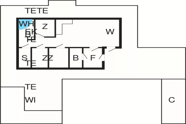 Luxe Spa-Retraite in Thorsager -- By Traum Ferienwohnungen-Plattegrond