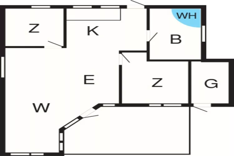 4 persoons vakantie huis in Føllenslev-By Traum-Plattegrond