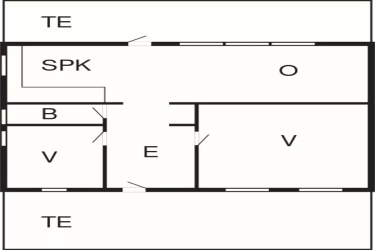 6 persoons vakantie huis in Ebeltoft-By Traum-Plattegrond