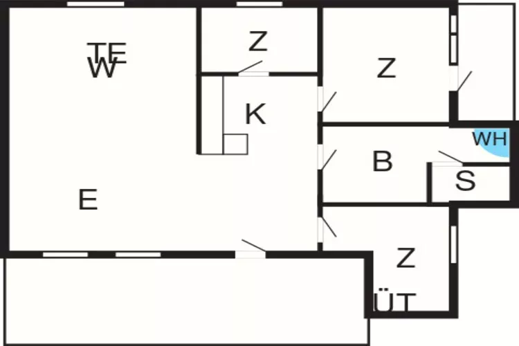 6 persoons vakantie huis in Bindslev-By Traum-Plattegrond