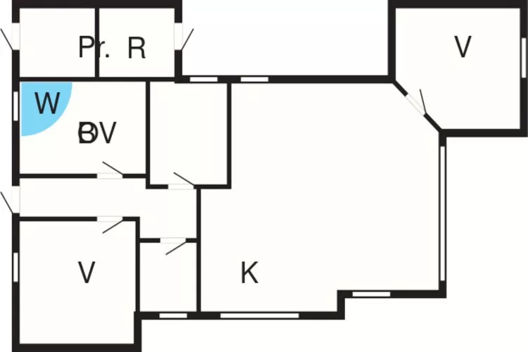 6 persoons vakantie huis in Fanø-By Traum-Plattegrond