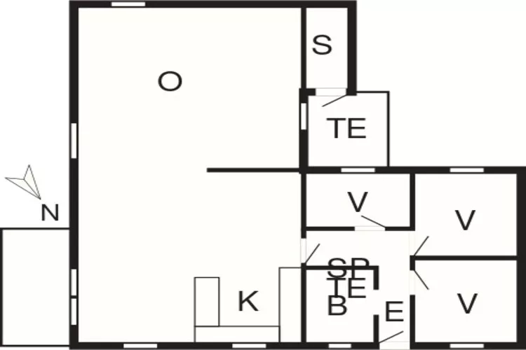 Gezellig toevluchtsoord met sauna -- By Traum Ferienwohnungen-Plattegrond