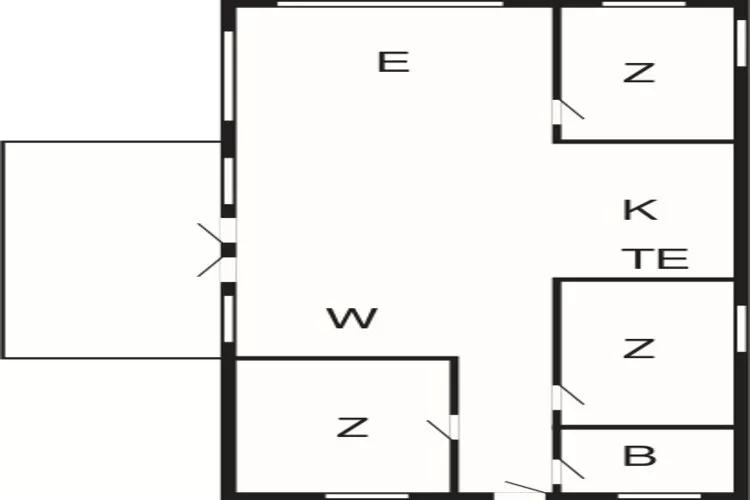 6 persoons vakantie huis in Saltum-By Traum-Plattegrond