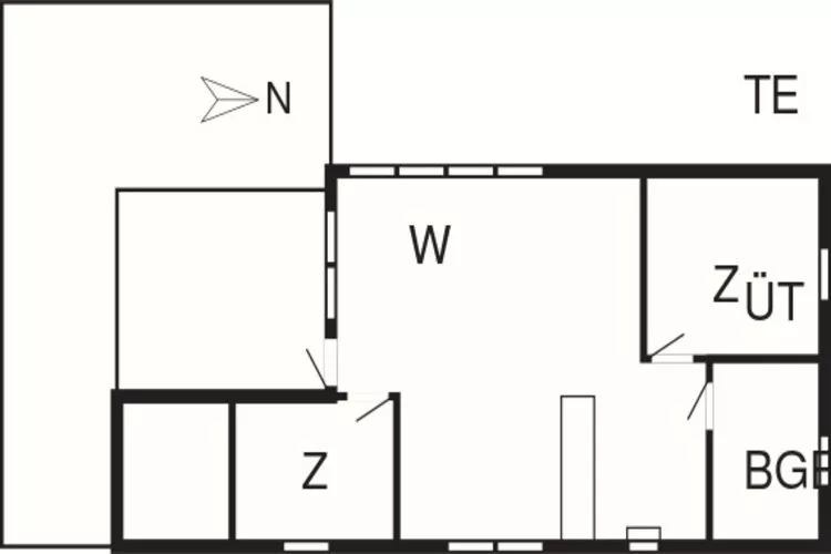 5 persoons vakantie huis in Ansager-By Traum-Plattegrond