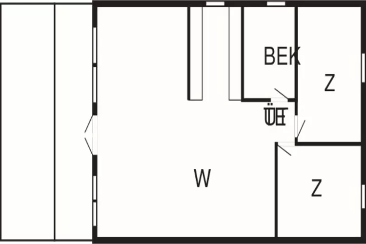 4 persoons vakantie huis in Oksbøl-By Traum-Plattegrond