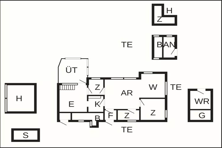 8 persoons vakantie huis in Ålbæk-By Traum-Plattegrond
