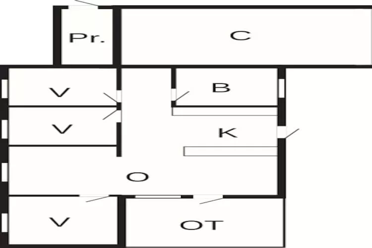 6 persoons vakantie huis in Nørre Nebel-By Traum-Plattegrond