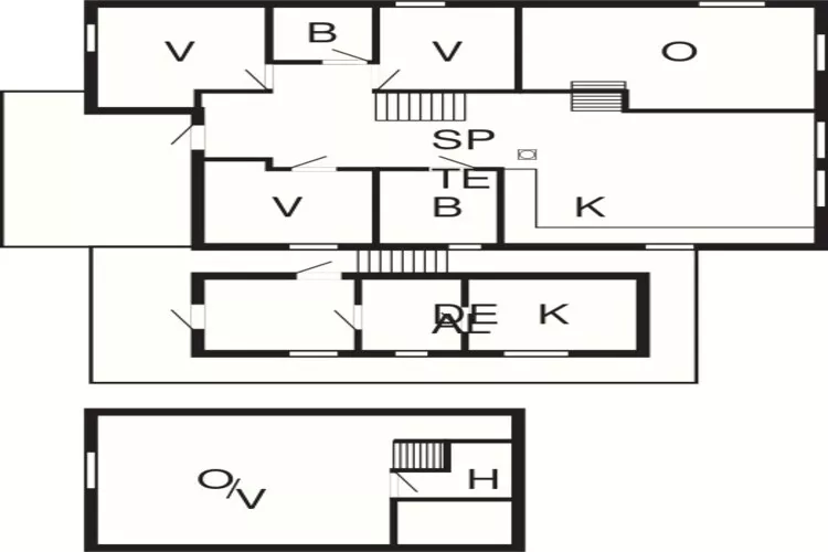 8 persoons vakantie huis in Lesund-Plattegrond