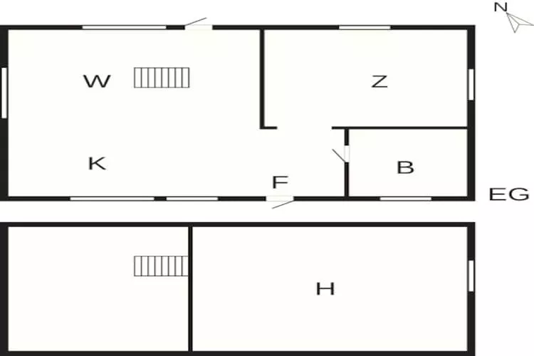 4 persoons vakantie huis in STENHAMRA-Plattegrond