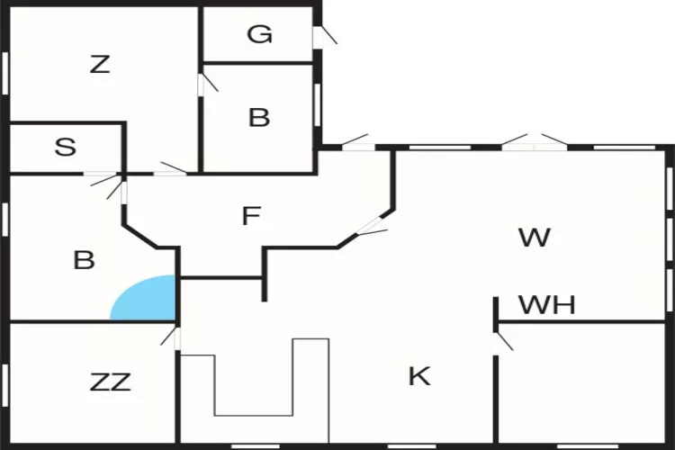 Rustig toevluchtsoord nabij golf -- By Traum Ferienwohnungen-Plattegrond