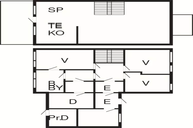 6 persoons vakantie huis in Svolvær-Plattegrond