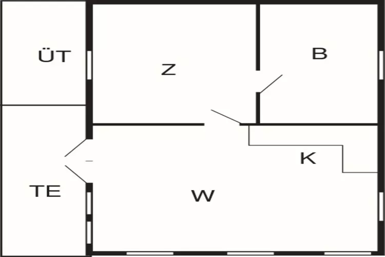 3 persoons vakantie huis in Gråsten-By Traum-Plattegrond