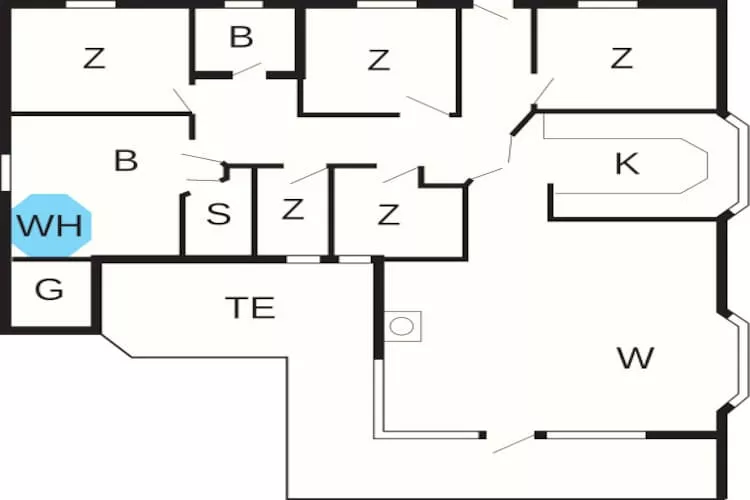 Modern toevluchtsoord aan water -- By Traum Ferienwohnungen-Plattegrond