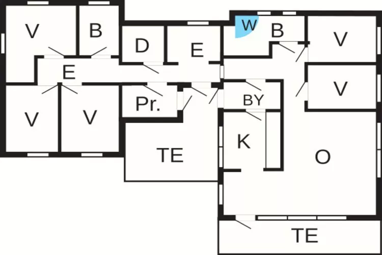 LYNGHEIM-Plattegrond