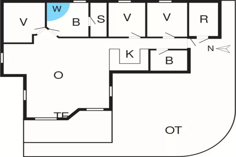 8 persoons vakantie huis in Væggerløse-By Traum-Plattegrond