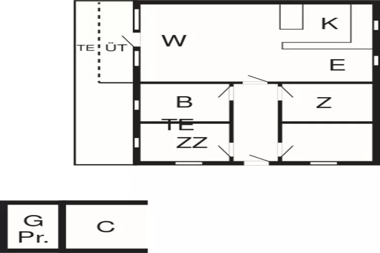 5 persoons vakantie huis in Ansager-By Traum-Plattegrond